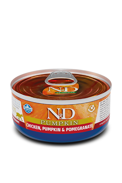 Farmina - N&D Pumpkin - Chicken, Pumpkin and Pomegranate Recipe (Wet Cat Food)